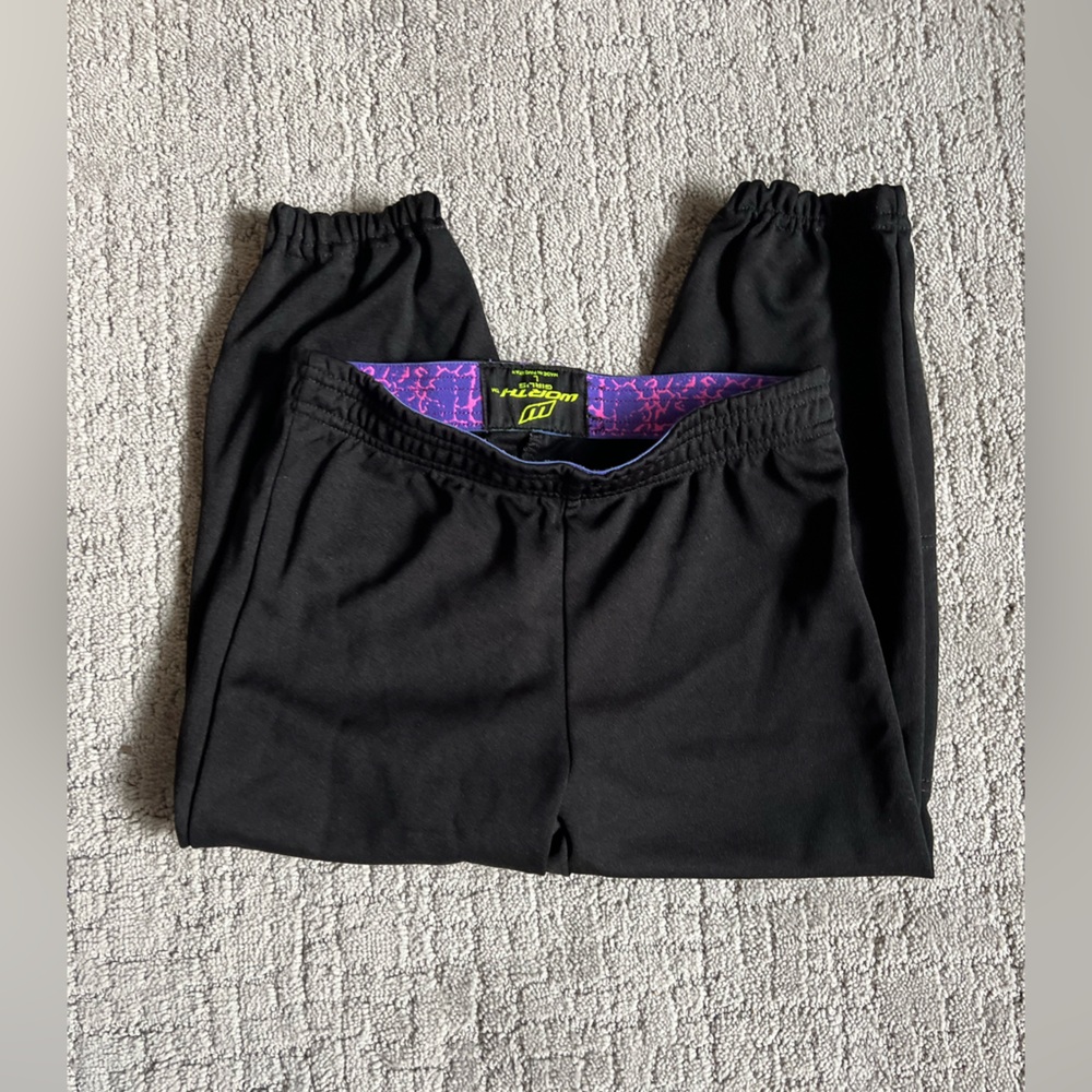 Worth Black girls softball pants size youth large 10-12
